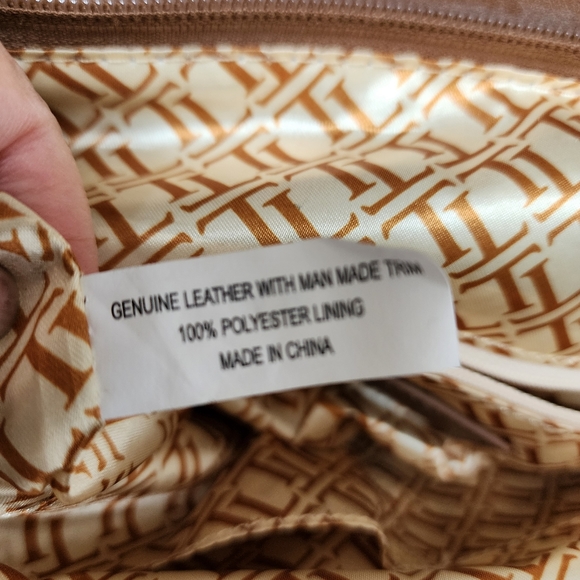 TIGNANELLO LEATHER TOTE SHOULDER BAG - Picture 11 of 11